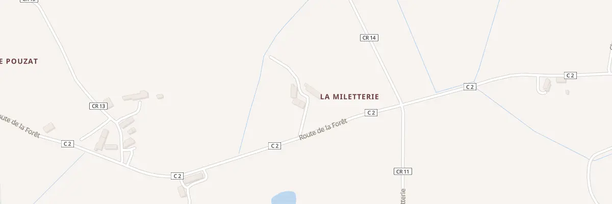 Plan du 5276 La Miletterie à Pellevoisin