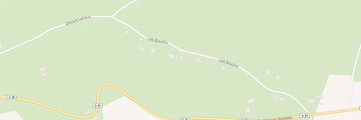 Plan du 2 Les Bouzics à Lanoux