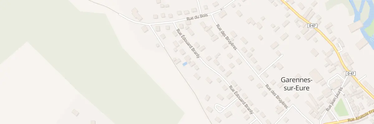 Plan du 18 Rue Edouard Branly à Garennes-sur-Eure