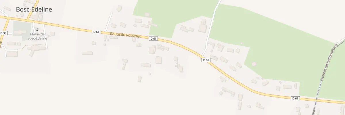 Plan du 5050 Bosc Edeline à Bosc-Édeline