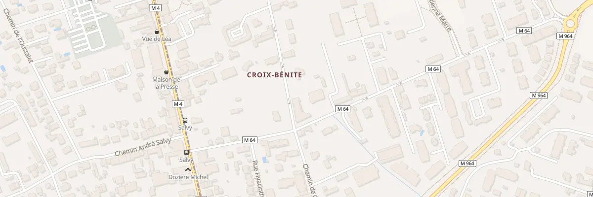 Plan du 118 Che de Croix Bénite à Toulouse