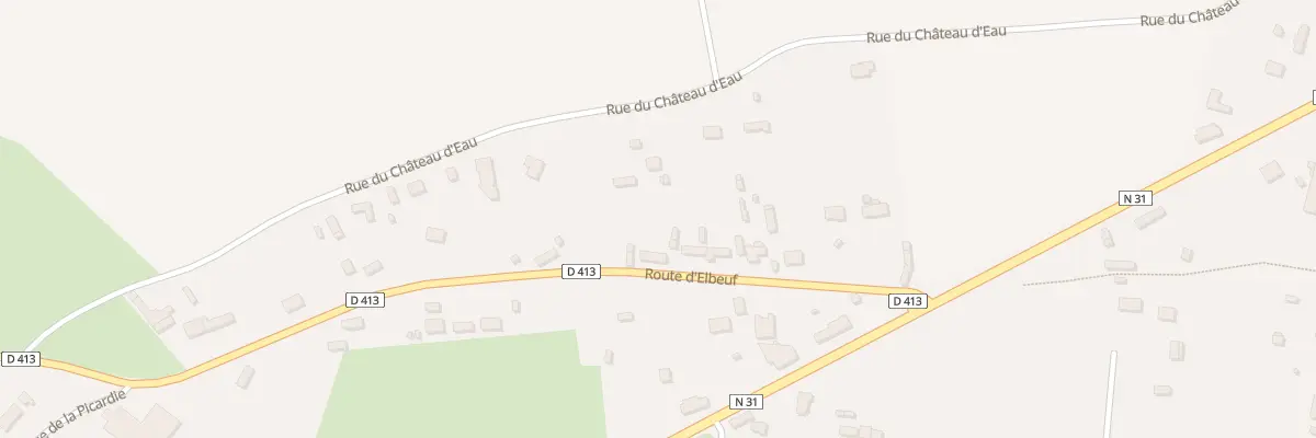 Plan du 195 Rte d’Elbeuf à La Haye