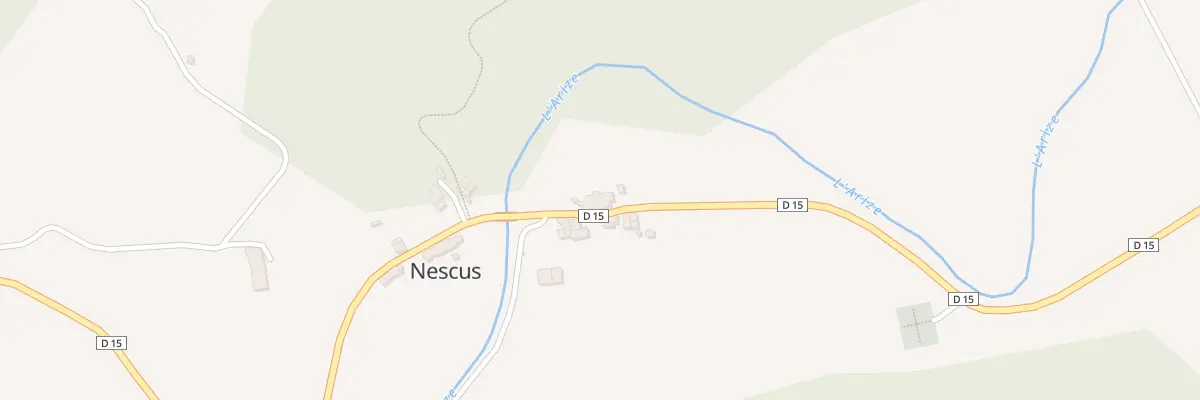 Plan du 2 Nescus Hameau à Nescus