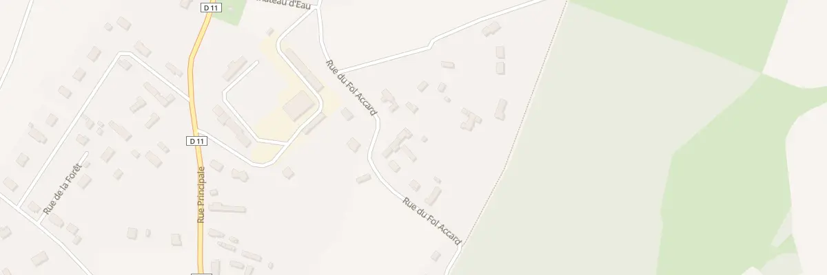 Plan du 22 Rue du Fol Accard à Rosay-sur-Lieure