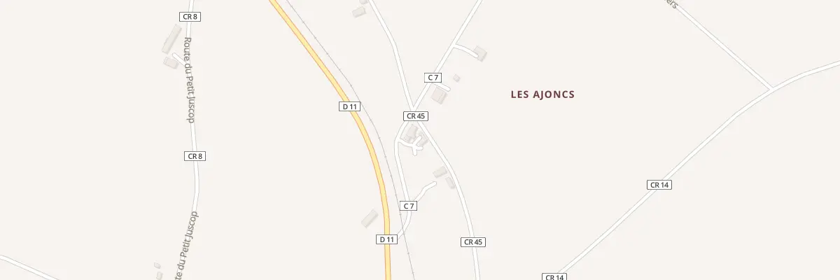 Plan du 2 Le Grand Juscop à Argy