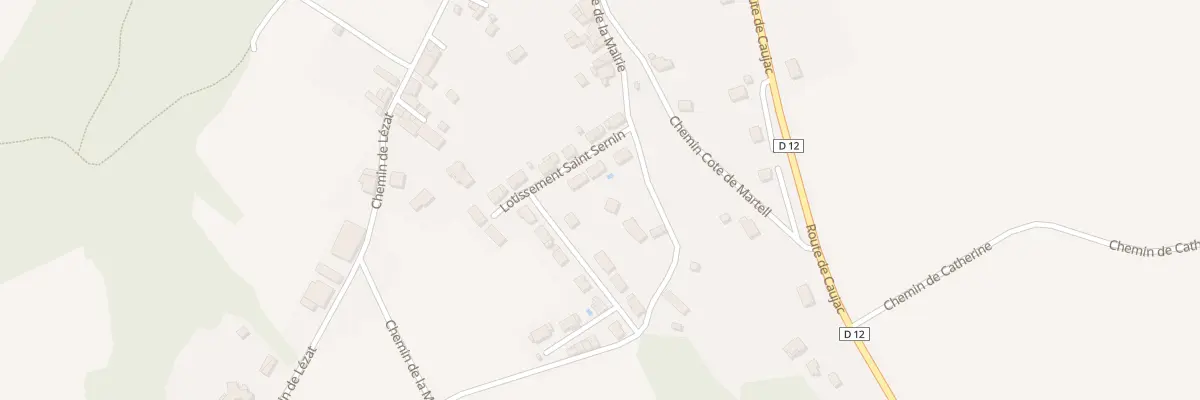Plan du 14 Rue de la Mairie à Puydaniel