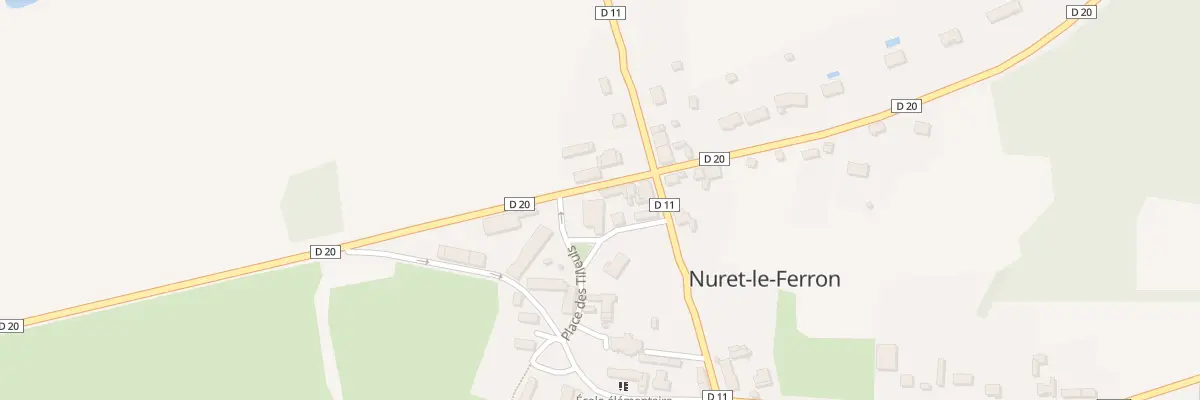 Plan du 3 Rue de Douadic à Nuret-le-Ferron