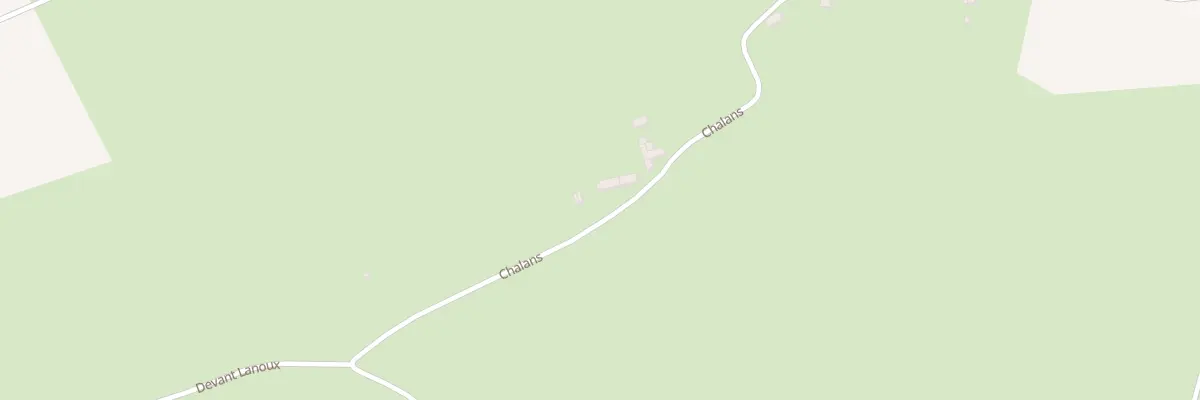 Plan du 8 Chalans à Lanoux