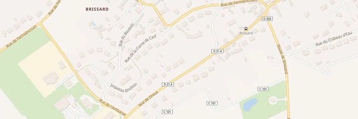 Plan du 40 Rue de Dreux à Abondant