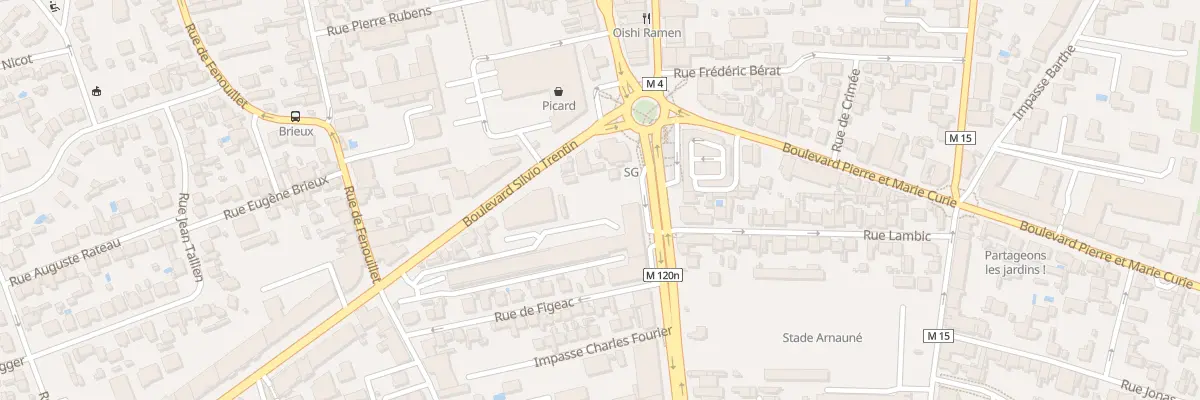 Plan du 171 Av des Minimes à Toulouse