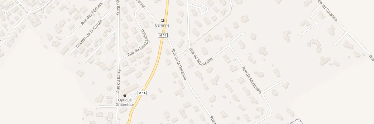 Plan du 2 Rue du Montcalm à Gratentour