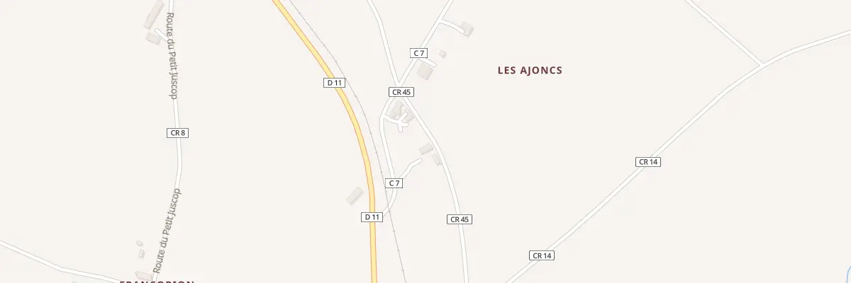 Plan du 1B Le Grand Juscop à Argy