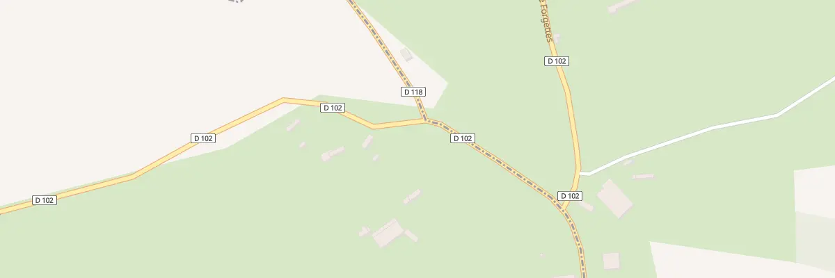 Plan du 1015 Rte des Forgettes à Bosc-Bordel