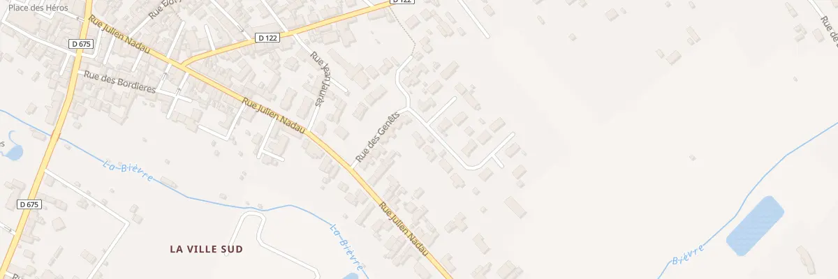 Plan du 3 Rue Maurice Genevoix au Controis-en-Sologne