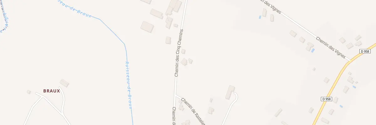 Plan du 562 Che des Cinq Chemins à Saint-Étienne-de-Tulmont
