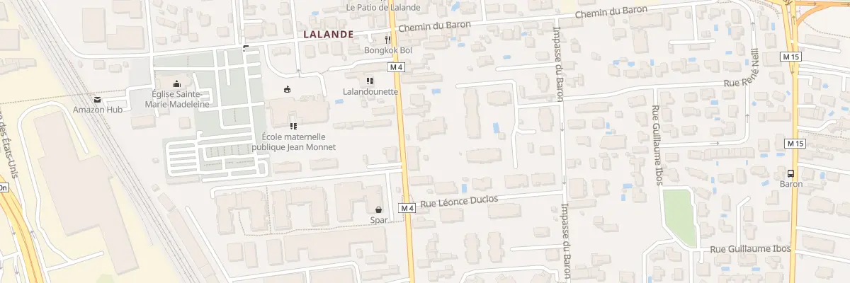 Plan du 224 Av de Fronton à Toulouse