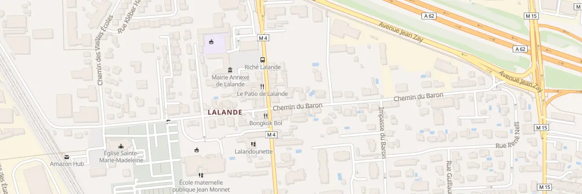 Plan du 7 Che du Baron à Toulouse