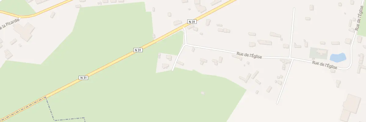 Plan du 5034 Le Village à La Haye
