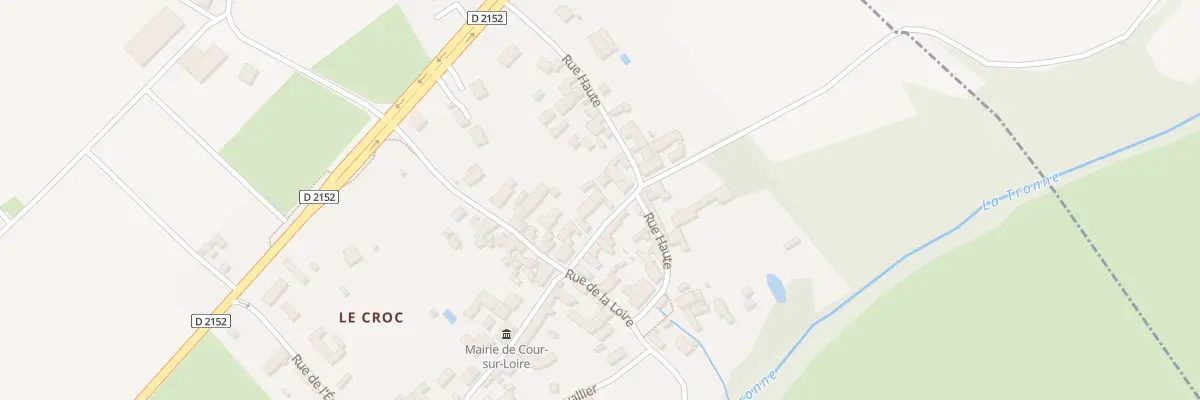Plan du 7 Rue de la Mairie à Cour-sur-Loire