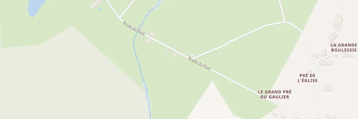 Plan du 25 Rte du Pont à Meuzac