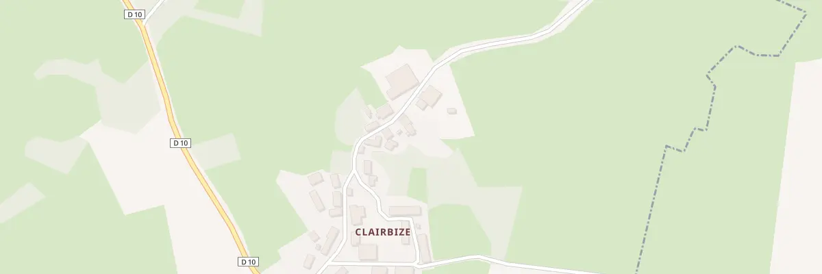 Plan du 19 Clairbize à Vareilles