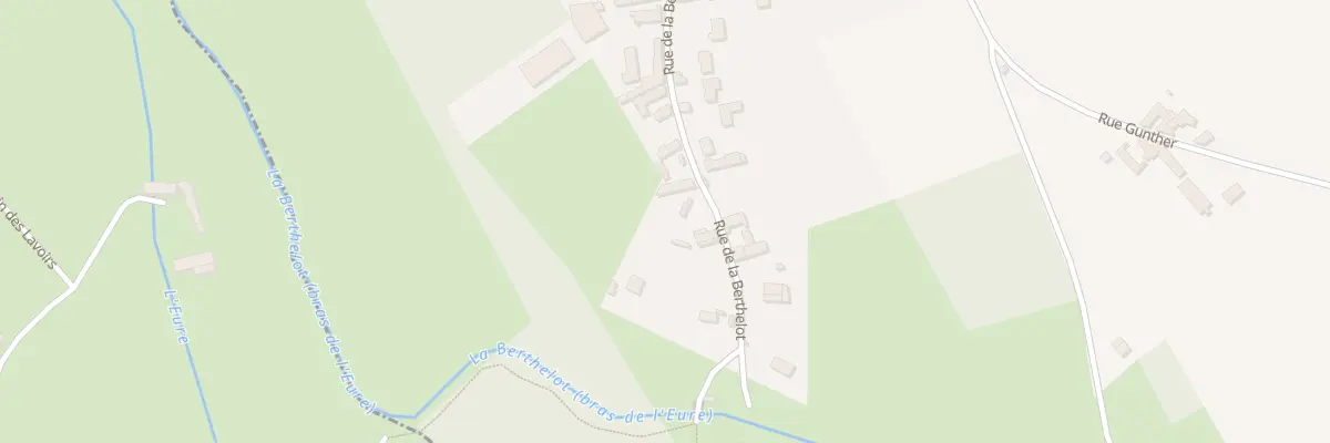 Plan du 34 Rue de la Berthelot à Thivars