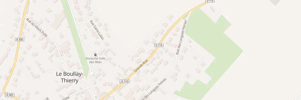 Plan du 18 Rue Grande Rue au Boullay-Thierry