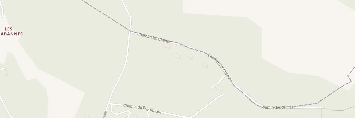 Plan du 5245 La Magaudie Est à Chartrier-Ferrière