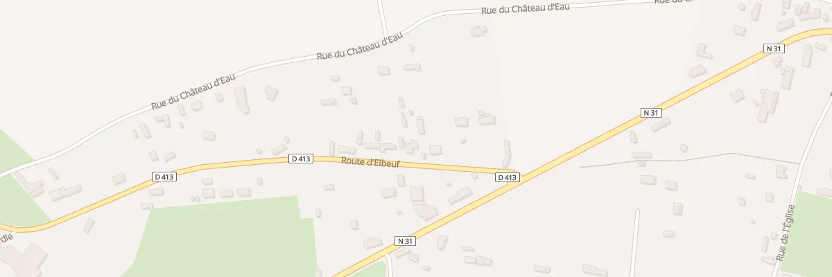 Plan du 112 Rte d’Elbeuf à La Haye