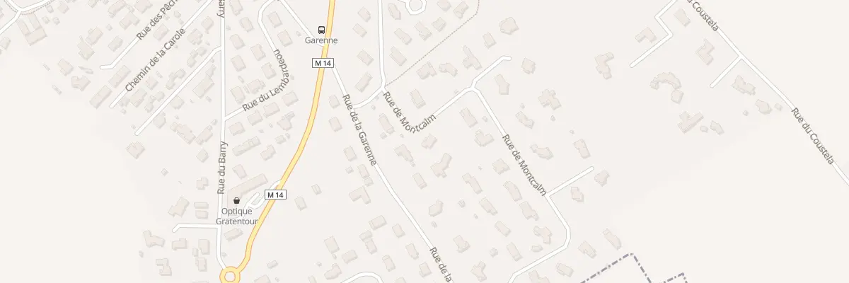 Plan du 8 Rue du Montcalm à Gratentour