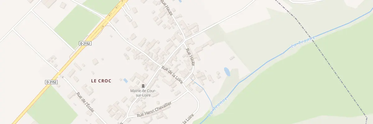 Plan du 2 Rue Haute à Cour-sur-Loire
