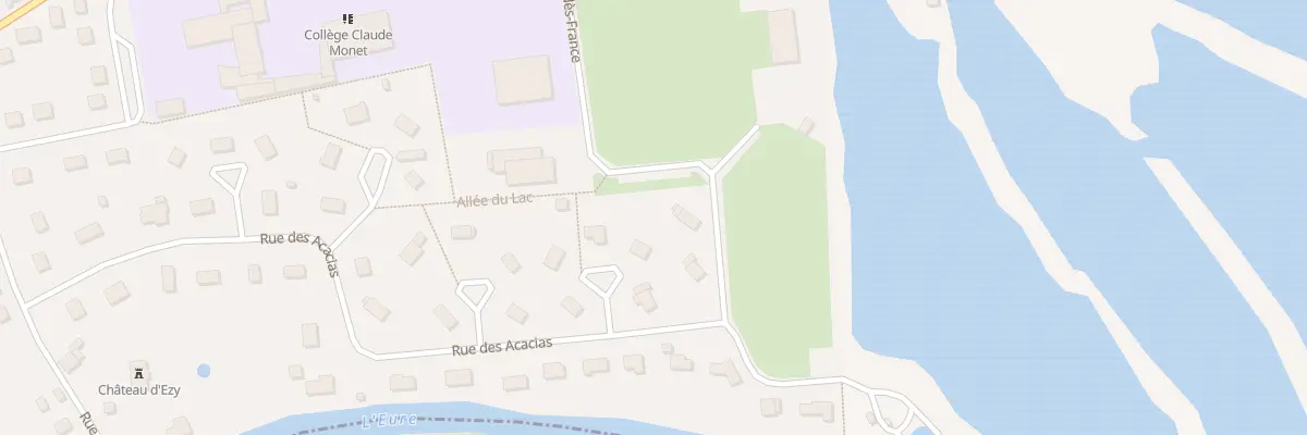 Plan du 48 Rue des Acacias à Ézy-sur-Eure