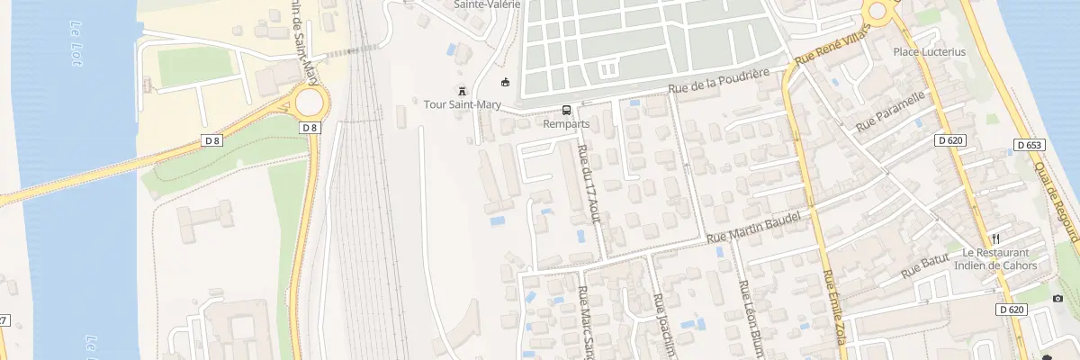 Plan du 117 Rue du 17 Août à Cahors