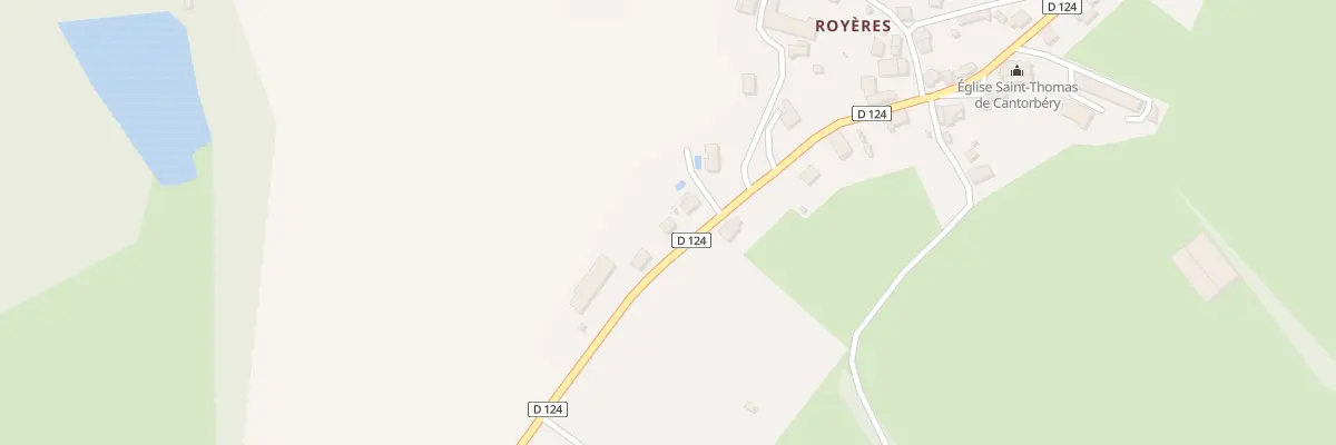 Plan du 57 Rue Jean Moulin à Royères
