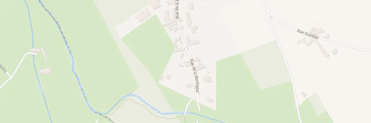 Plan du 38 Rue de la Berthelot à Thivars