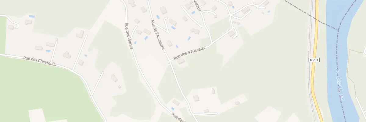 Plan du 481 Rue des 9 Fuseaux à Pechs-de-l’Espérance