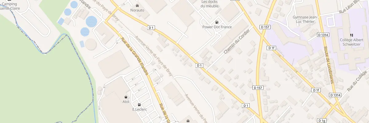 Plan du 31 Rue de Flandre à Neufchâtel-en-Bray