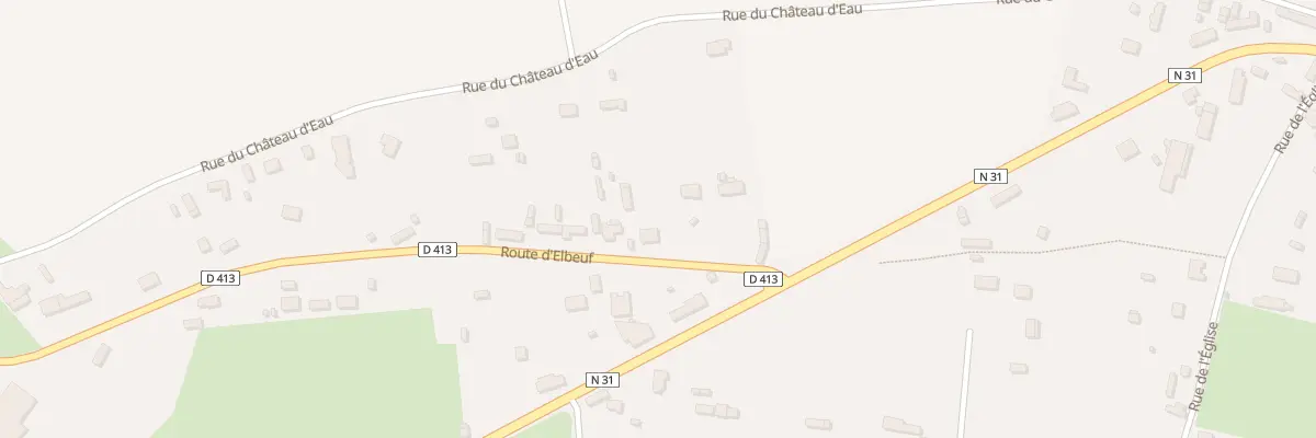 Plan du 100 Rte d’Elbeuf à La Haye
