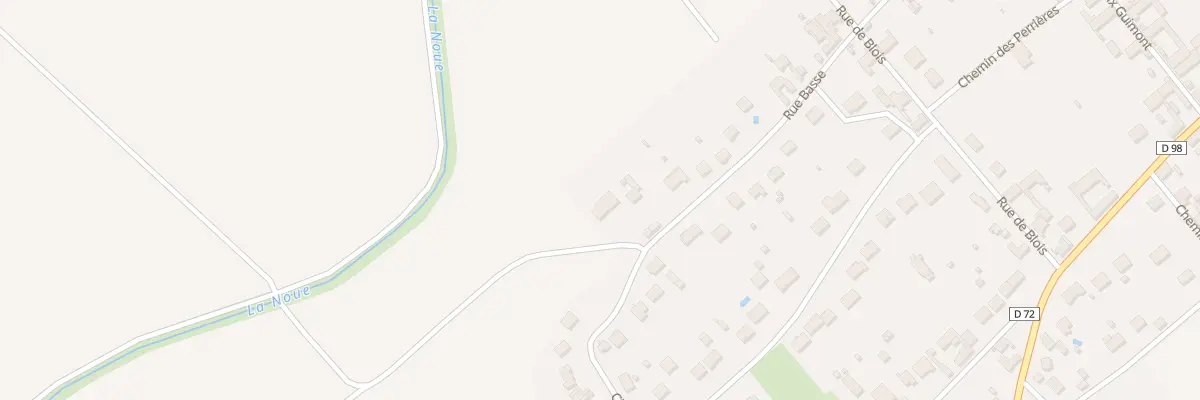 Plan du 79 Rue Basse à Montlivault