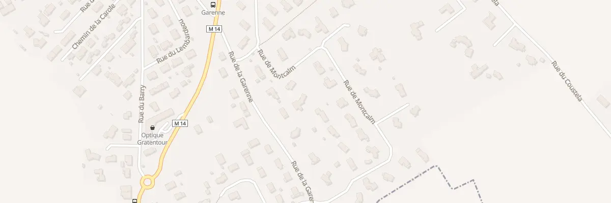 Plan du 6 Rue du Montcalm à Gratentour