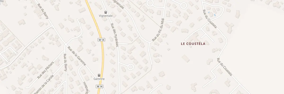 Plan du 16 Rue du Vignemale à Gratentour