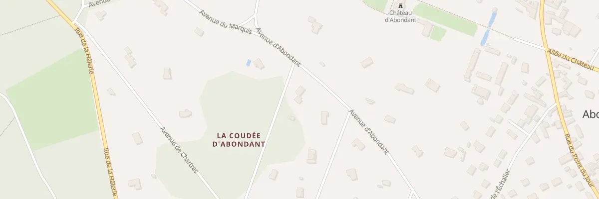 Plan du 49 Av d’Abondant à Abondant