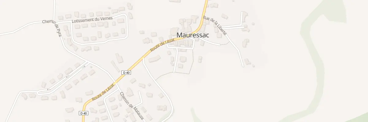 Plan du 3 Rue des Marronniers à Mauressac