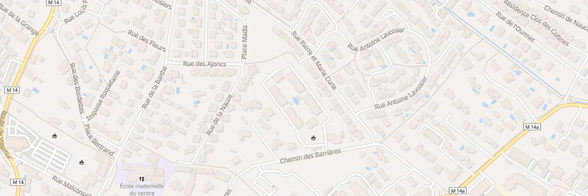 Plan du 27 Che des Barrières à Castelginest