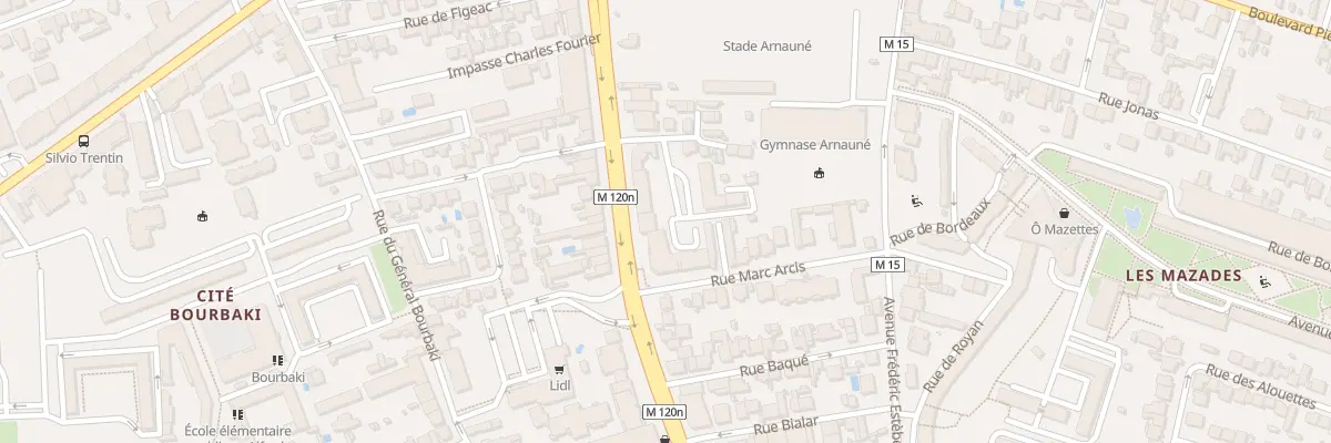 Plan du 130 Av des Minimes à Toulouse