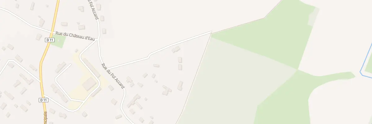 Plan du 28A Rue du Fol Accard à Rosay-sur-Lieure