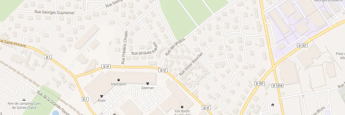 Plan du 4 Rue des Jardins à Neufchâtel-en-Bray