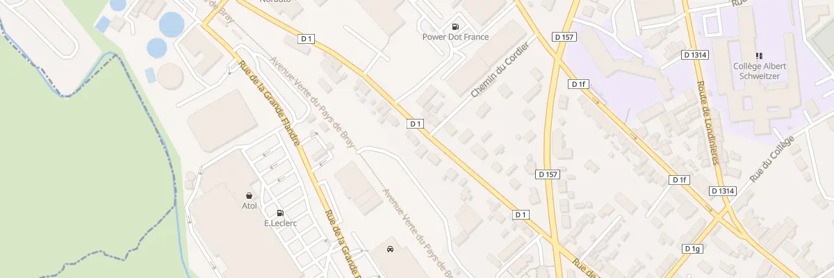 Plan du 29 Rue de Flandre à Neufchâtel-en-Bray
