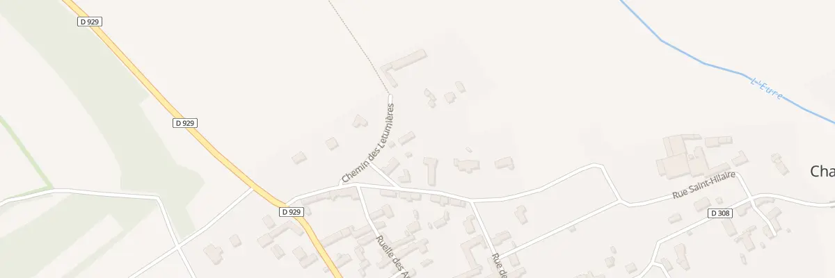 Plan du 9001 Che des Létumières à Charpont