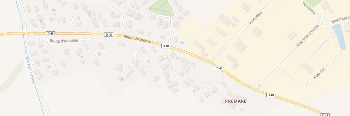 Plan du 100 Rte d’Auterive à Miremont